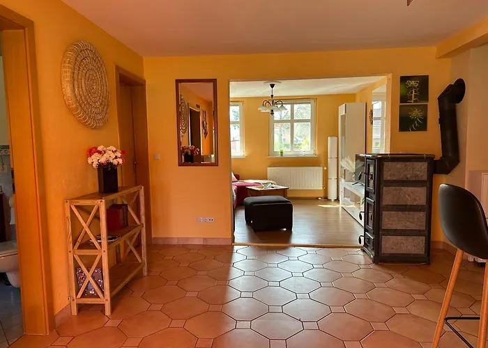 Prázdninový dům Privatunterkunft, Ganzes Fischerhaeuschen In Garz Bei Kayser's